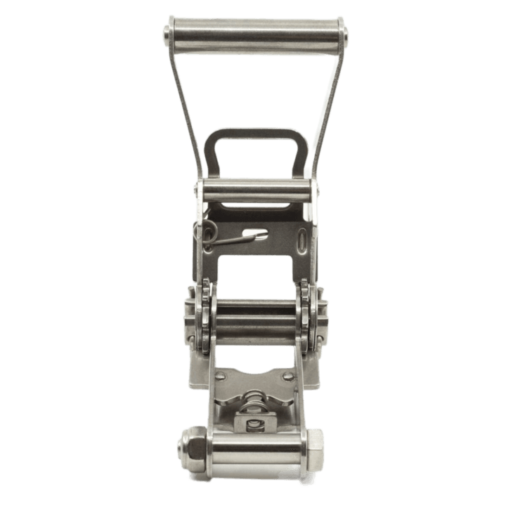 25Mm, 1500Kg Stainless Steel Ratchet Buckle With Wide Handle - 5