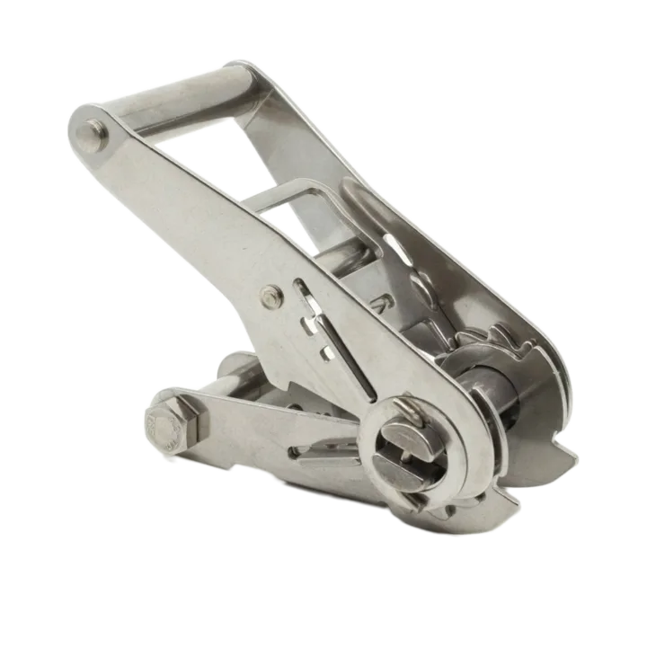 25Mm, 1500Kg Stainless Steel Ratchet Buckle With Wide Handle