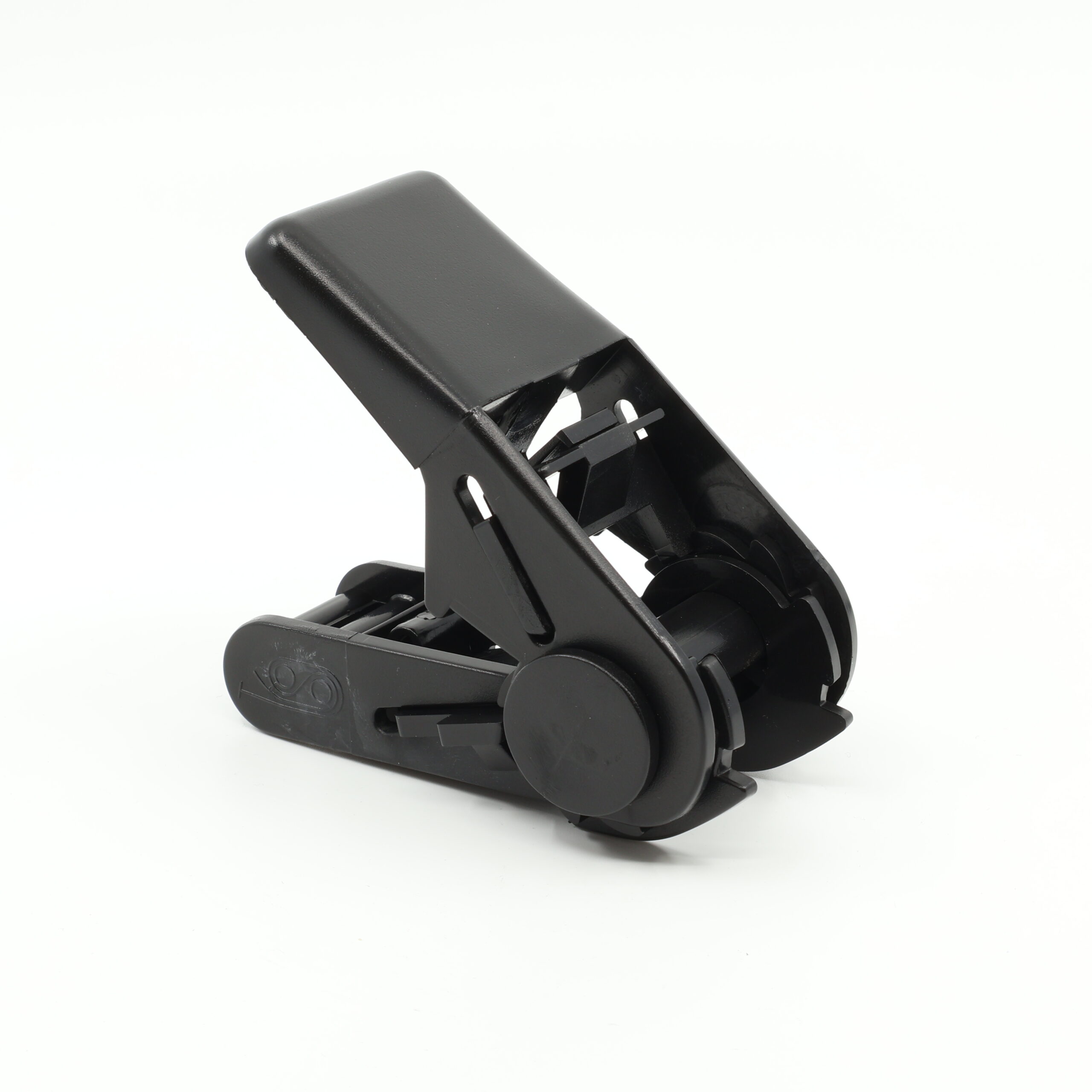 25Mm Black Plastic Ratchet Buckle | 200Kg - 1