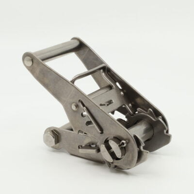 35mm, 1500kg 316 Stainless Steel Locking Ratchet Buckle