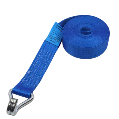 7.6m Ratchet Strap Long End with Wire Claw Hook