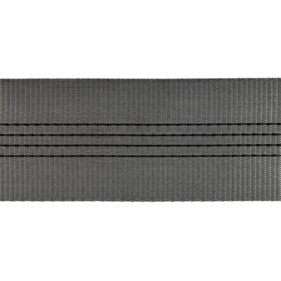 120mm Grey Polyester Sling Webbing | 18,500kg