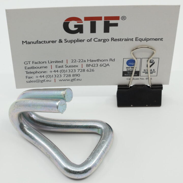 Wh2516 - 25Mm, 1600Kg Wire Claw Hook - With Business Card For Scale