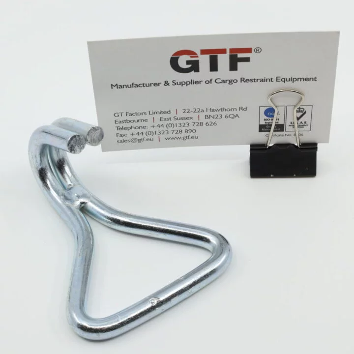 Wh5012-7 - 50Mm, 1200Kg Wire Claw Hook - With Business Card For Scale