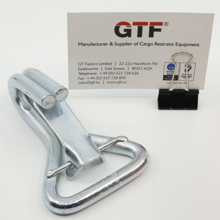 Wh5030Snap-9 - 50Mm, 3000Kg Wire Claw Snap Hook - With Business Card For Scale